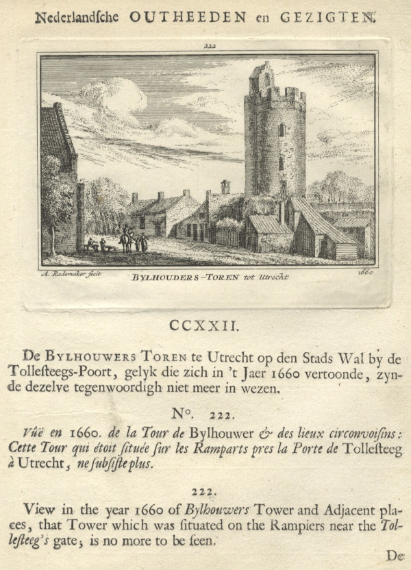 view Bylhouders-Toren tot Utrecht by A. Rademaker