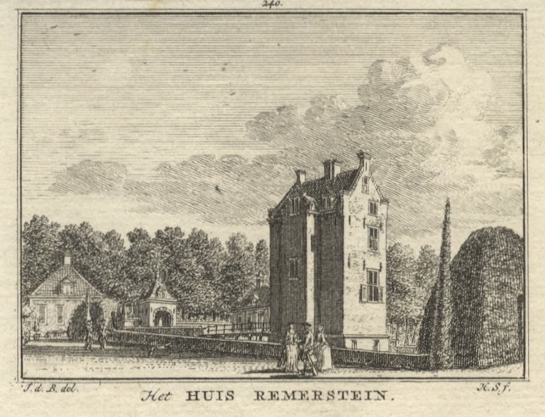 Het Huis Remerstein by H. Spilman naar J. de Beijer