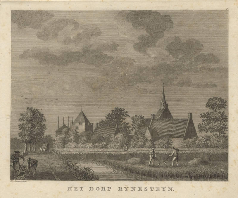 Het Dorp Rynesteyn by H. Schouten