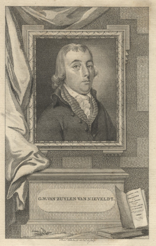 print G.W. van Zuylen van Nieveldt by R. Vinkeles 