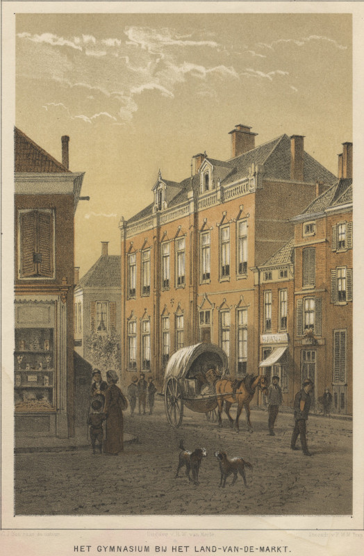 view Het Gymnasium bij het Land-van-de-Markt by G.J. Bos, P.W.M. Trap