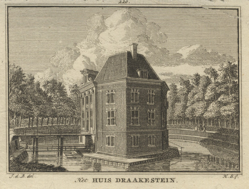 Het Huis Draakestein by H. Spilman naar J. de Beijer
