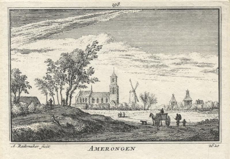 Amerongen 1620 by A. Rademaker