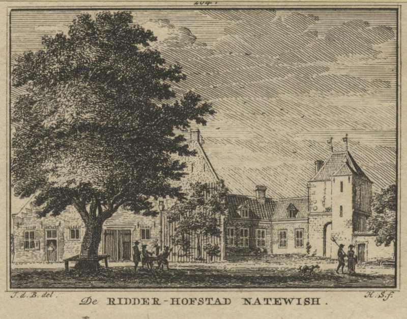 De Ridder-Hofstad Natewish by H. Spilman naar J. de Beijer