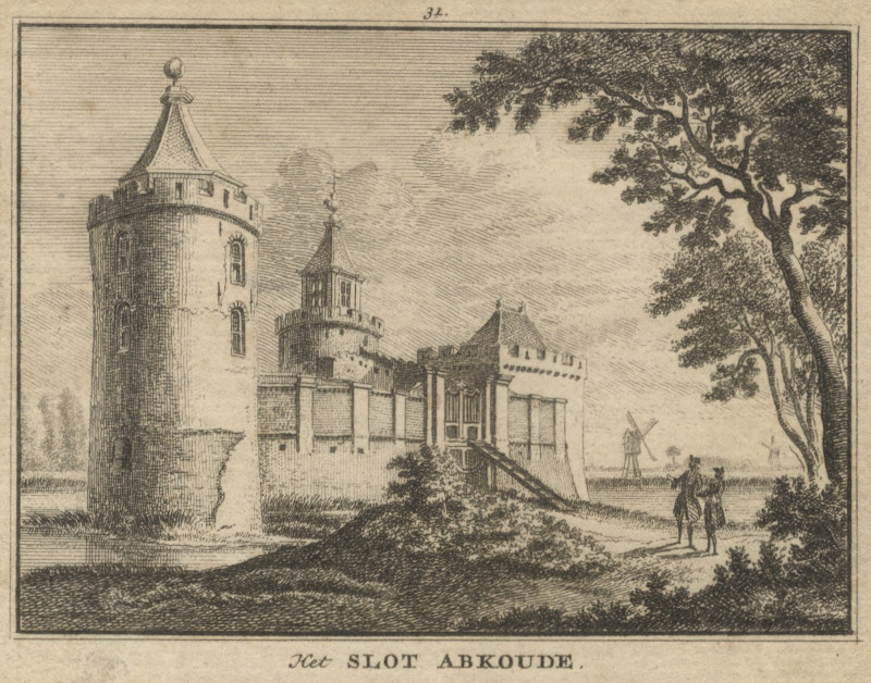 Het Slot Abkoude by H. Spilman