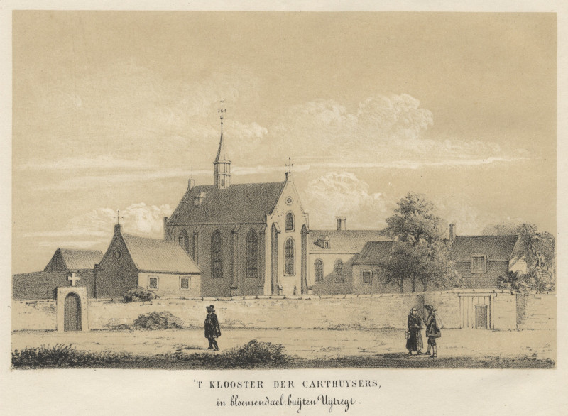 &acute;t Klooster der Carthuysers, in bloemendael, buijten Uijtregt by nn