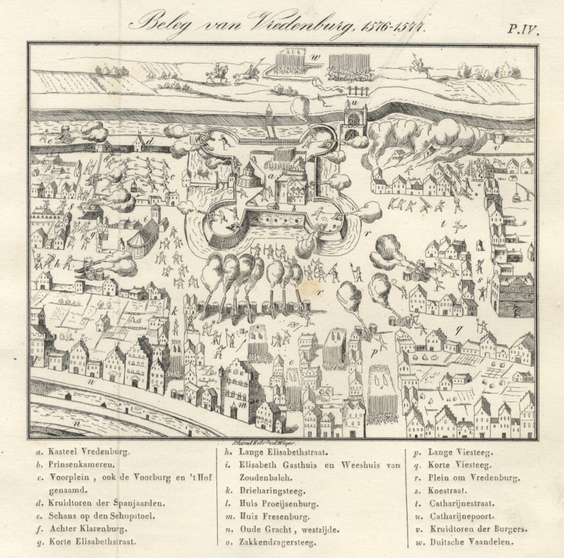 Beleg van Vredenburg, 1576-1577 by gebr. V.d. Weijer