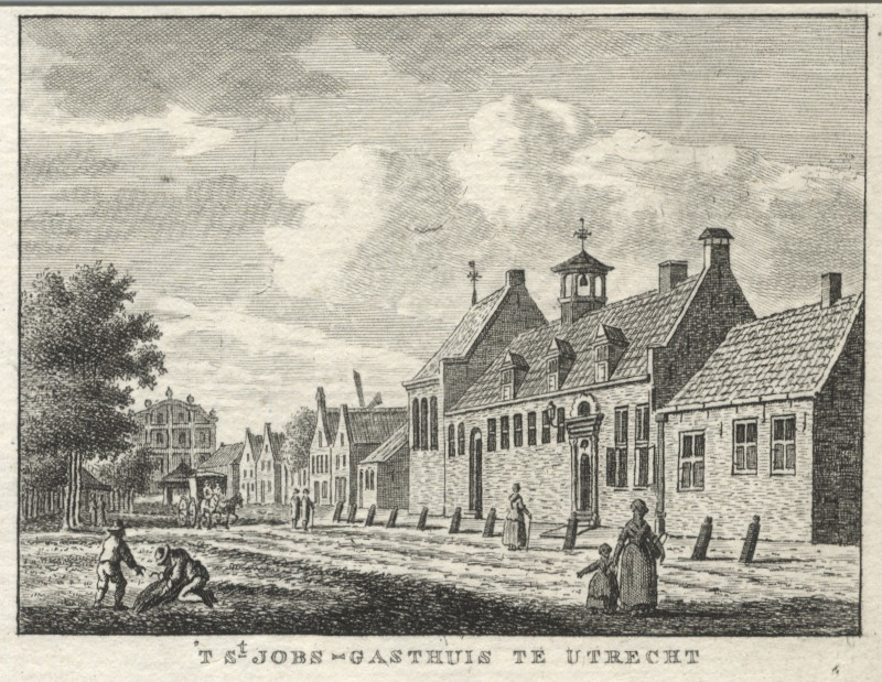 ´t St. Jobs-Gasthuis te Utrecht by K.F. Bendorp naar J. Bulthuis