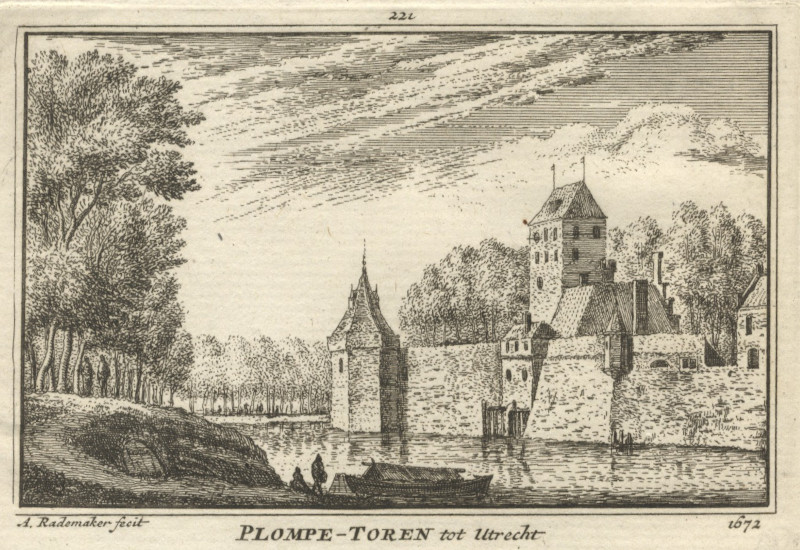 Plompe-Toren tot Utrecht by A. Rademaker