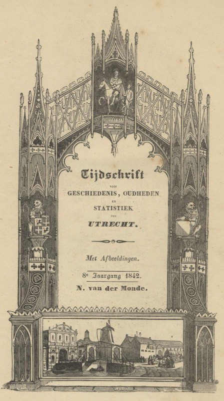 view Tijdschrift voor Geschiedenis, Oudheden en Statistiek van Utrecht by v. Arum