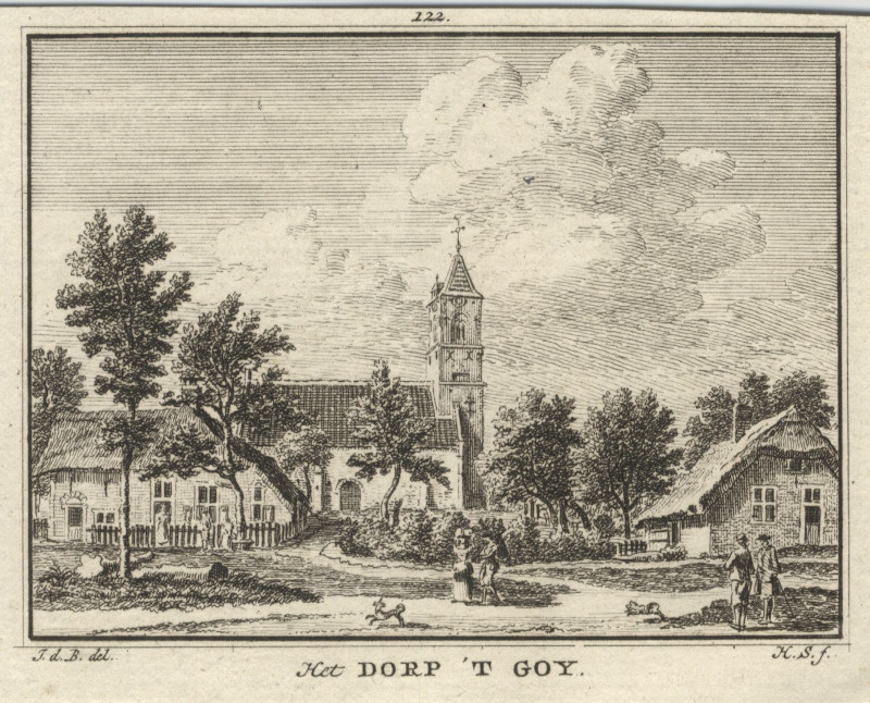 Het Dorp &acute;t Goy by H. Spilman, naar J. de Beijer