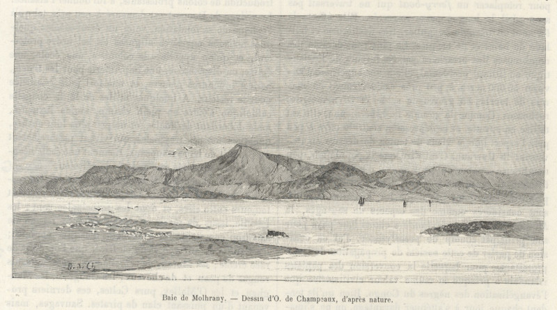 Baie de Molhrany by O. de Champeaux