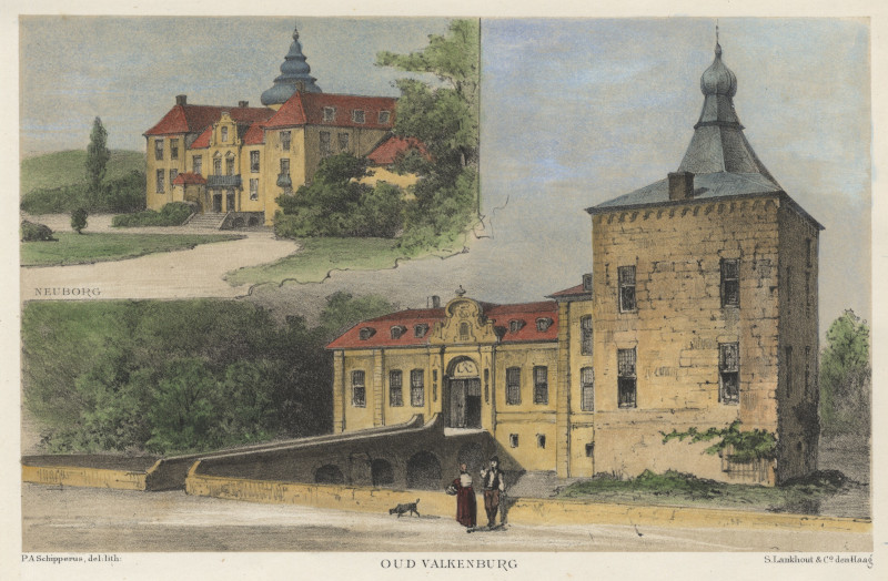Neuborg, Oud Valkenburg by P.A. Schipperus
