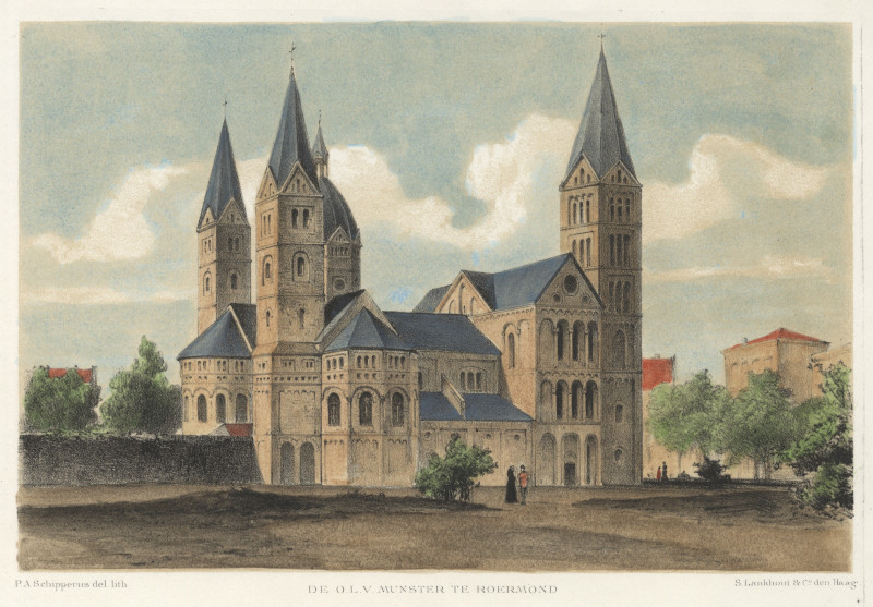 De O.L.V. Munster te Roermond by P.A. Schipperus