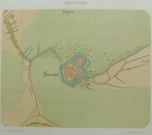 plan Breevoort, Brevoirt by Jacob van Deventer