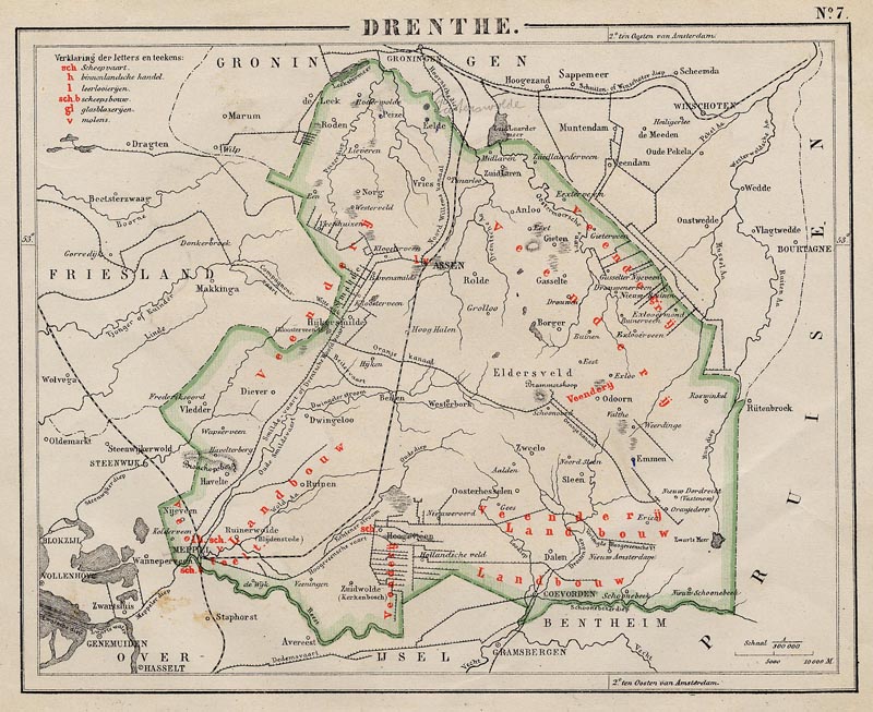 Drenthe by N.W. Posthumus en Dr. J.M. van Bemmelen