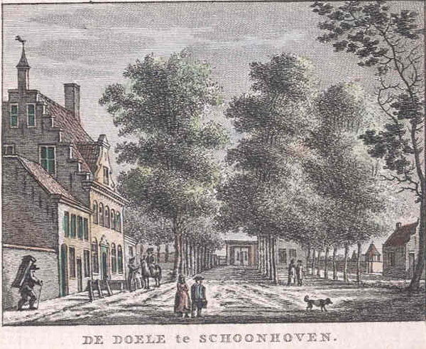 view De Doele te Schoonhoven by Bendorp, Bulthuis