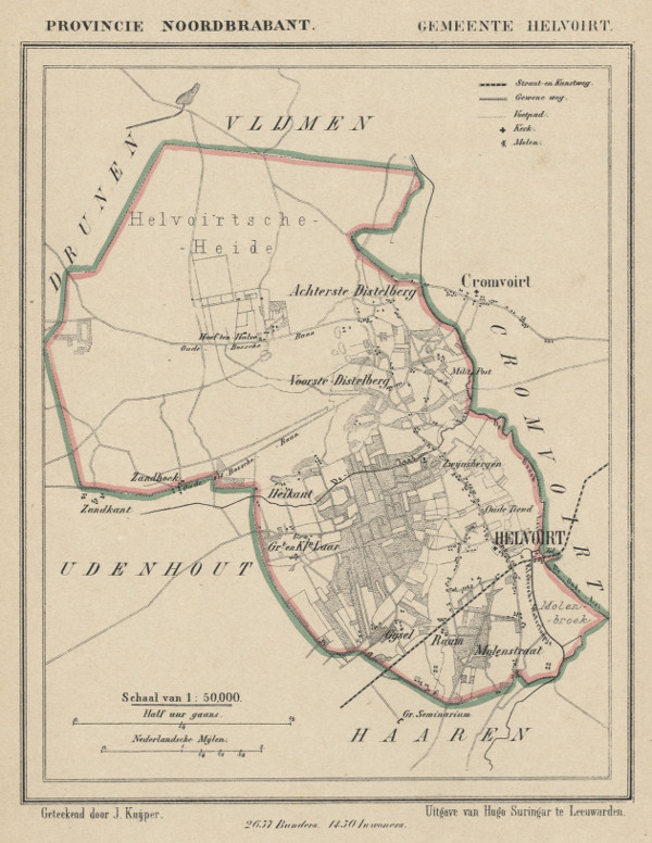 map communityplan Gemeente Helvoirt by Kuyper (Kuijper)