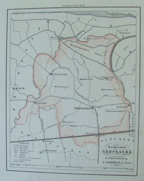 map communityplan Gemeente Grijpskerk by Fehse