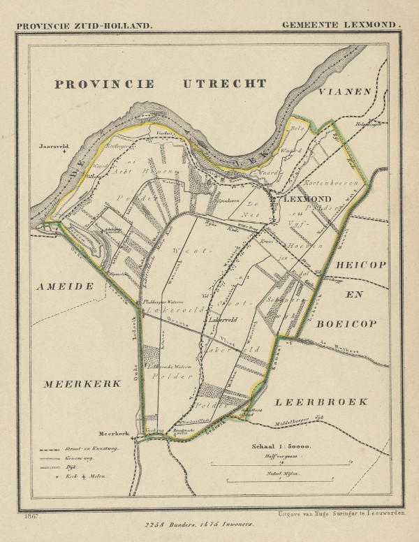 map communityplan Gemeente Lexmond by Kuyper (Kuijper)