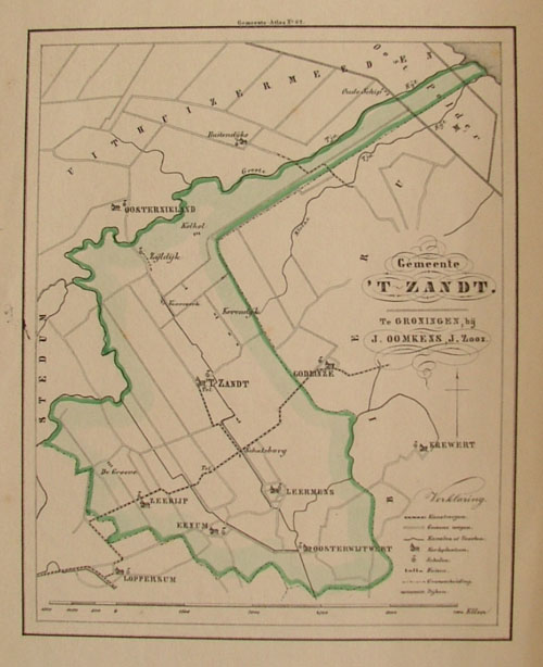 map communityplan Gemeente t Zandt by Fehse