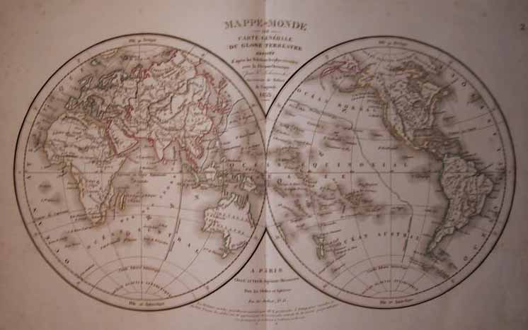 Mappe Monde by Félix Delamarche