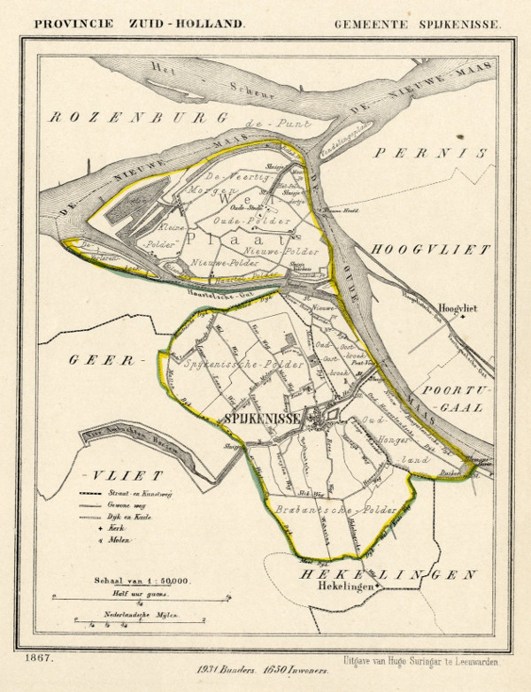 map communityplan Gemeente Spijkenisse by Kuyper (Kuijper)