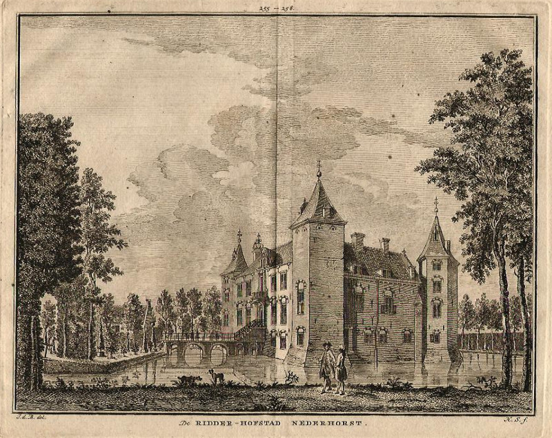 De Ridder-Hofstad Nederhorst by J. de Beyer, H.Spilman