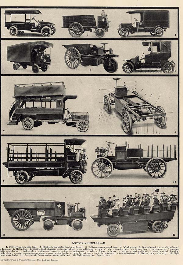 print Motor-Vehicles II by Funk&Wagnalls Company
