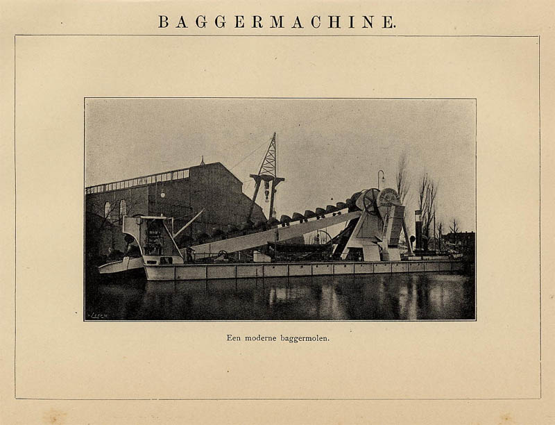 Baggermachine by Winkler Prins