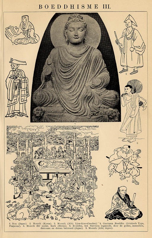 print Boeddhisme III by Winkler Prins