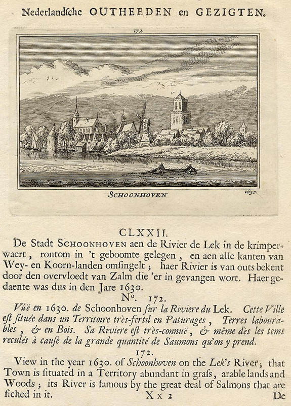 view Schoonhoven 1630 by Abraham Rademaker