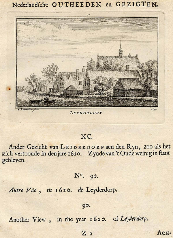 view Leyderdorp 1620 by Abraham Rademaker