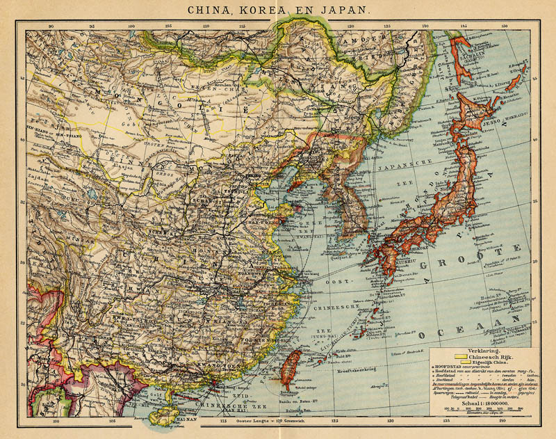 China, Korea en Japan by Winkler Prins
