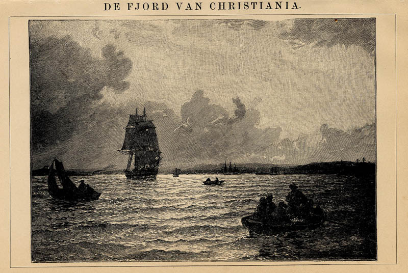 De Fjord van Cristiania by Winkler Prins