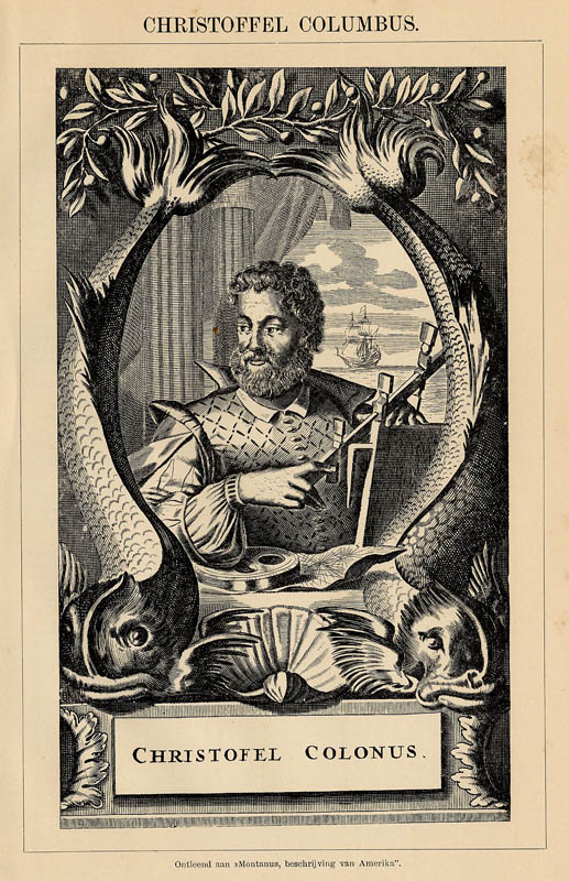 print Christoffel Columbus by Winkler Prins