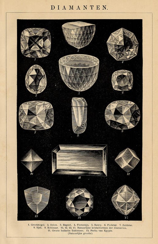print Diamanten by Winkler Prins
