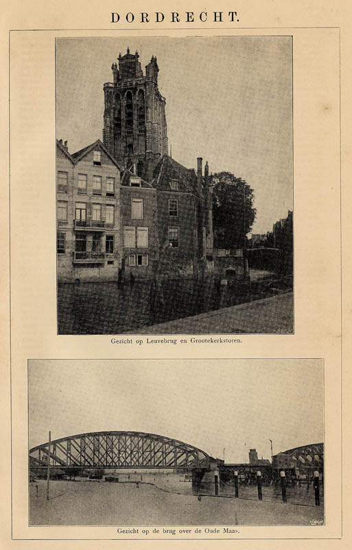 view Dordrecht by Winkler Prins