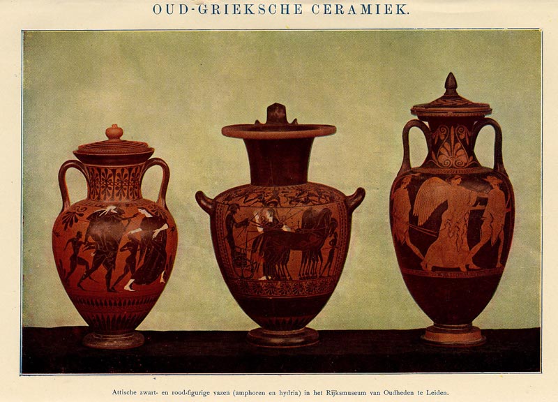 Oud-Grieksche Ceramiek by Winkler Prins