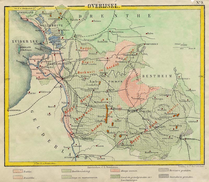 Overijssel by Posthumus, van Bemmelen, Brinkman