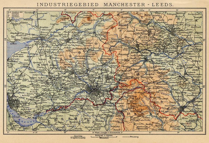 Industriegebied Manchester-Leeds by Winkler Prins