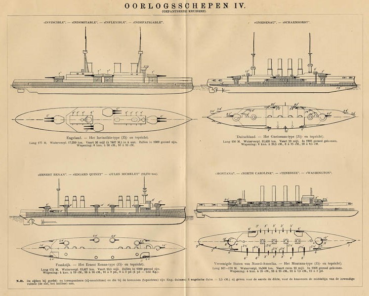 Oorlogsschepen IV by Winkler Prins