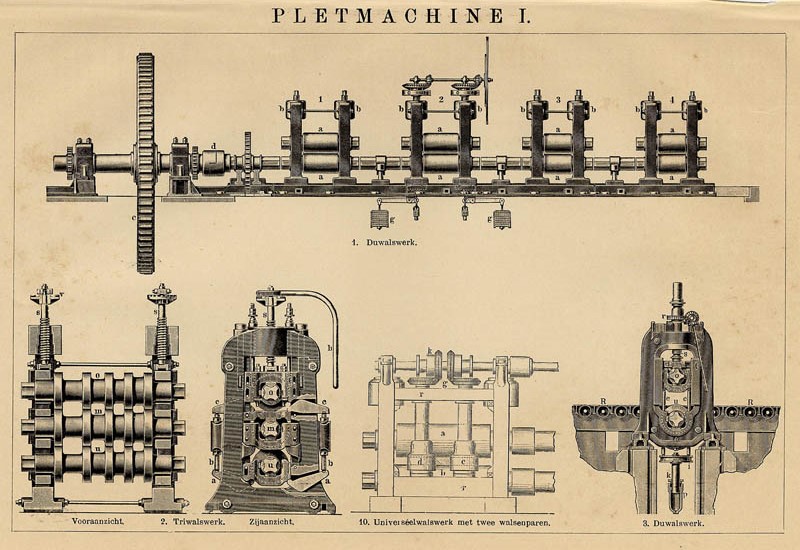 Pletmachine I by Winkler Prins