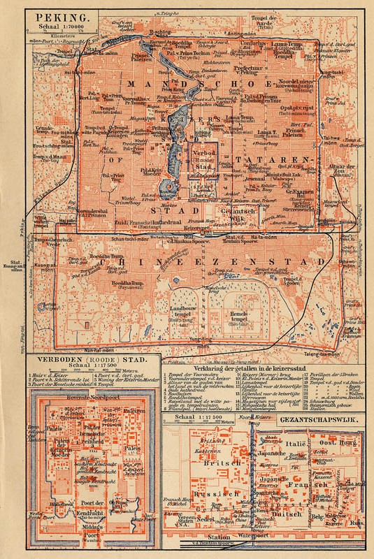 plan Peking by Winkler Prins