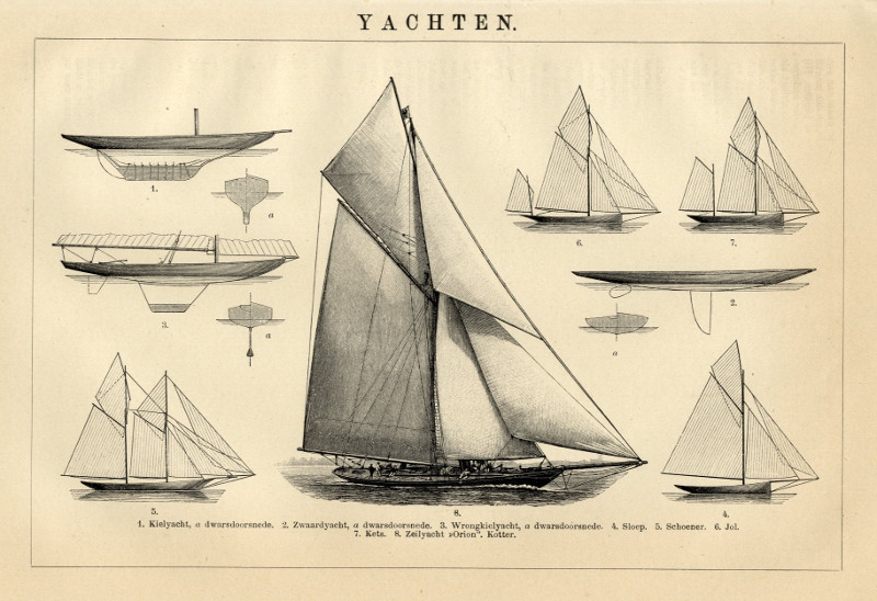 Yachten by Winkler Prins