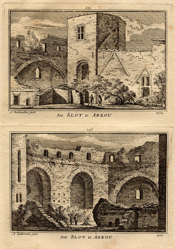 view Int slot te Abkou, 1702 by Abraham Rademaker