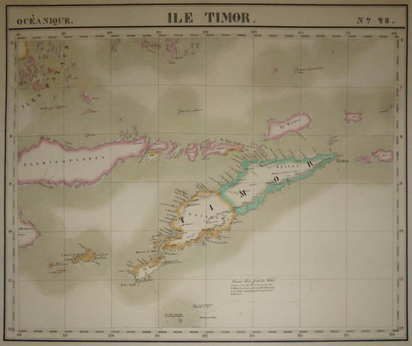 map Ile Timor by Philippe Vandermaelen