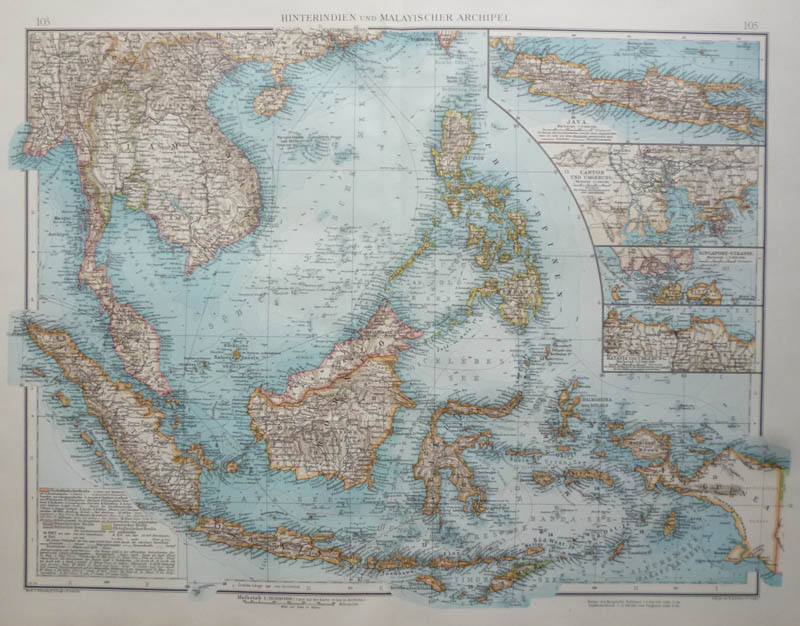 Hinterindien und Malaysuscher Archipel by Richard Andree