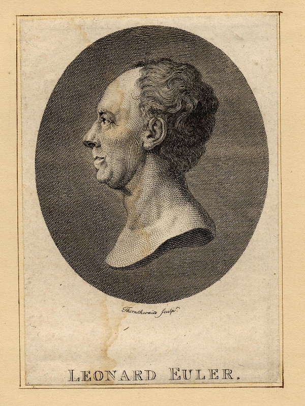 print Leonard Euler by J. Thornthwaite