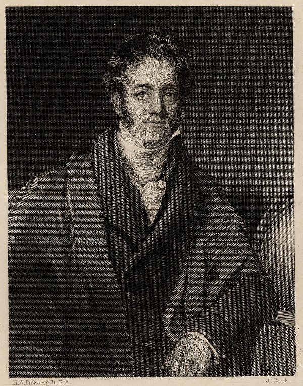 print Sir John Frederick William Herschel, Bar. F.R.S. by J. Cook, naar H.W. Pickersgill, R.A.